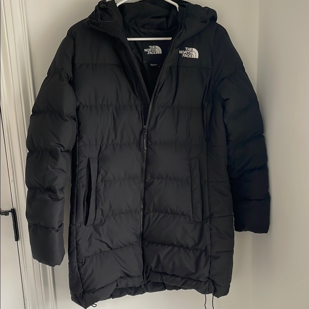 The North Face Black Puffer Jacket women’s large GUC